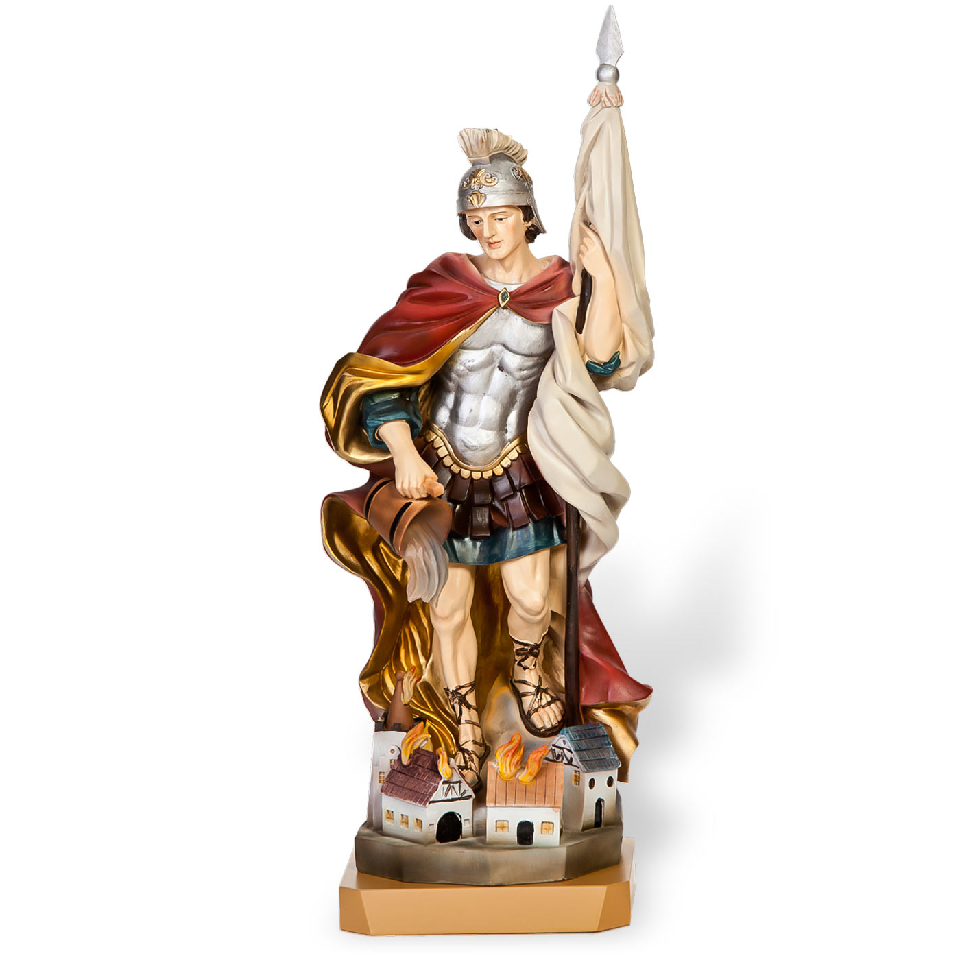 Hl. Florian Figur - Holzitt