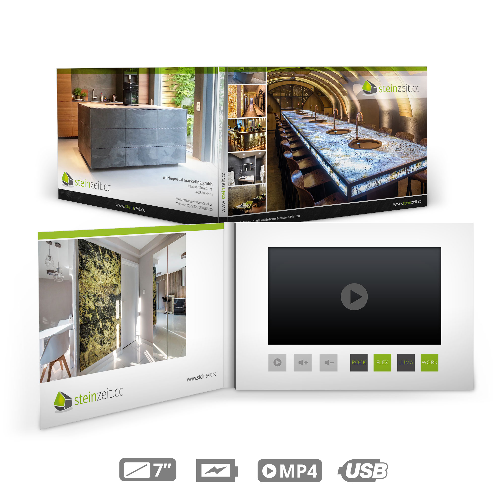 Präsentations-Videomappe A5